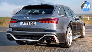 NEW Audi RS6 600hp  pure SOUND💥 [upl. by Florette]