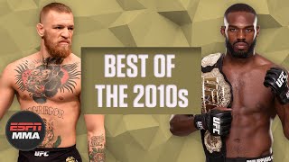 The best MMA fights of the decade McGregor vs Diaz Jones vs Gustafsson and more  ESPN MMA [upl. by Joses]