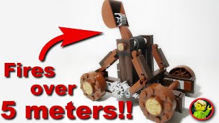 How to build a LEGO catapult [upl. by Sinnek]