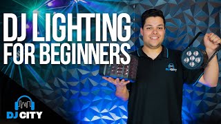 A Beginners Guide to DJ Lighting  EVERYTHING You Need to Know [upl. by Eedissac379]