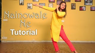 Nainowale Ne Dance Tutorial  Padmaavat  Aditi  Dancercise [upl. by Drugge312]