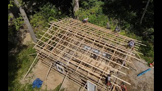 Pole Barn Construction and Instruction Trusses and Roof Framing [upl. by Nuavahs]