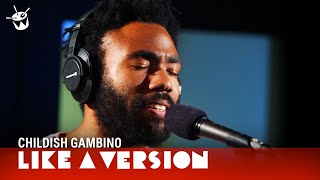 Childish Gambino  Sober live for Like A Version [upl. by Leinad]