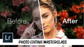 Lightroom Tutorial BASICS  Photo Editing Masterclass [upl. by Camila]