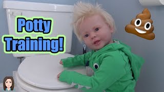 Potty Training Reborn Toddler Lane  Kelli Maple [upl. by Arnold]