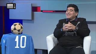 Maradona ritorna a Napoli intervista esclusiva a Sport N [upl. by Fenelia483]