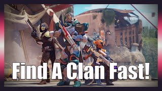 How To Find And Join Clans Easy In Destiny 2 Beyond Light  How To Find Clans As A New Player Guide [upl. by Michaud]