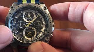 Bulova Precisionist Chronograph Watch Full Review [upl. by Sophey]