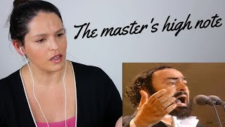 Enjoying the master I react to Pavarotti Nessun Dorma [upl. by Helaine]