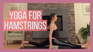 1 Hour Yoga for Hamstring Flexibility  Yoga for Splits [upl. by Benedetto]