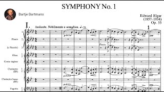 Edward Elgar  Symphony No 1 Op 55 1908 [upl. by Sackville]