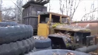 Salvage Yard of Military Trucks [upl. by Allerbag597]