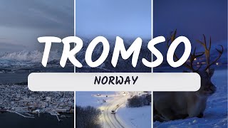 NORWAY Winter atmosphere in TROMSO [upl. by Hannus]