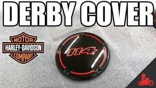 HarleyDavidson Derby Cover Replacement  Install [upl. by Nomyar]