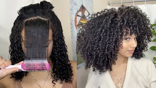 How To Denman Wash n Go Routine for Defined Curls [upl. by Gabel]