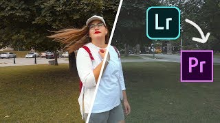 How to use Lightroom Presets in Premiere Pro [upl. by Sutherlan]