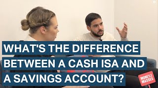 Whats the difference between a Cash ISA and a savings account  Millennial Money [upl. by Eibbed]