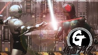 Kamen Rider Black RX VS Shadow Moon Stop Motion仮面ライダーBLACK RX VS 世紀王シャドームーン 假面騎士幪面超人BLACK RX VS 影月 [upl. by Tecil]