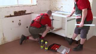 How To Install UShaped Kitchen Cabinets  DIY At Bunnings [upl. by Furr]