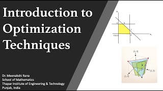 Introduction to Optimization Techniques [upl. by Yup]