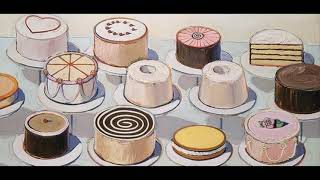 YUMMY ART Artist Study Wayne Thiebaud  K12 Artists [upl. by Lilah]