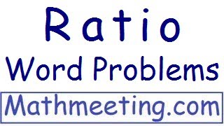 Ratios  Introduction and word problems [upl. by Eaj]