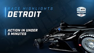 2022 RACE HIGHLIGHTS  CHEVROLET DETROIT GRAND PRIX [upl. by Yrolam732]