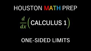 OneSided Limits Calculus 1 [upl. by Ellebanna]