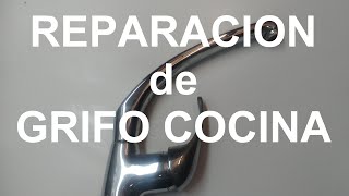 Reparacion grifo cocina [upl. by Eidderf]