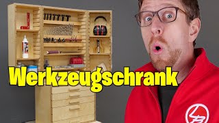 Werkzeugschrank selber bauen  Übersichtlich und praktisch [upl. by Eelrehpotsirhc]