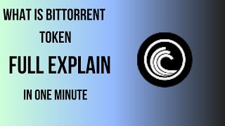 What is BitTorrent Token  Full explain [upl. by Neibart]