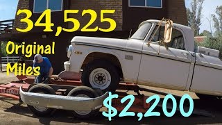 1970 Dodge Sweptline D200 Camper Special Project Truck I found on Craigslist [upl. by Notluf]