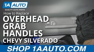 How to Replace Overhead Grab Handles 1419 Chevy Silverado [upl. by Zeiler]