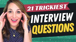 TOP 21 Interview Questions And How To Answer Them 2023 EDITION [upl. by Rehotsirhc]