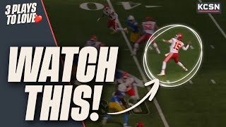 Chiefs vs Chargers 3 Plays You Need to Watch Again 🔥 [upl. by Ivar]