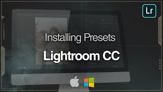 How To Install Presets In Lightroom CC  Lightroom Tutorial [upl. by Jocelyn941]