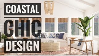 How to decorate in the Modern Coastal Design Style  Interior Design [upl. by Haynes]