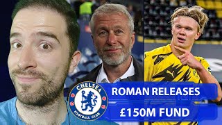 Roman Abramovich Releases £150m Fund For Chelsea To Go And Get Haaland [upl. by Vaughn]