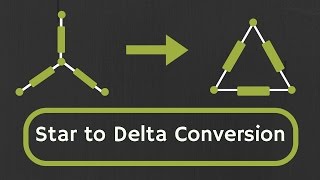 Star to Delta Conversion With Proof and Example [upl. by Savart287]