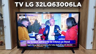 Smart TV LG 32LQ63006LA  Review and Unboxing [upl. by Standush]