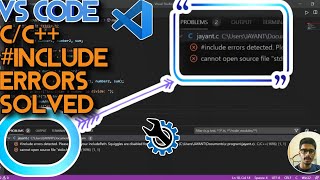 Include Path Error in VS Code  100 Fixed [upl. by Korfonta452]