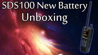 Uniden SDS100 New Battery Unboxing [upl. by Ramuk33]