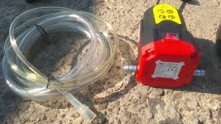 Testing Ultimate Speed 12V Oil Pump from Lidl  UOP 12 C1 [upl. by Noemi]