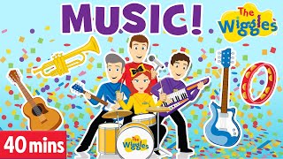 Music ABCs  Wiggly Musical Favourites  The Wiggles [upl. by Gnuh]