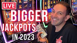 My FIRST LIVE JACKPOT OF 2023 🔴 [upl. by Inava]