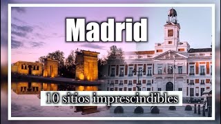 Viaje a MADRID  10 SITIOS TOP que ver en Madrid [upl. by Farhi]