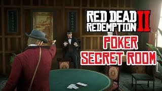 Red Dead Redemption 2 Saint Denis Gun Store Secret Illegal Business  High Stakes Poker Room [upl. by Mehalek]