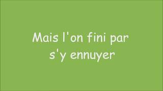 Partenaire Particulier Paroles [upl. by Modestine548]