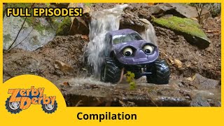 Zerby Derby  FLOOD amp MUD  Full Episodes  Kids Cars [upl. by Lorianna658]