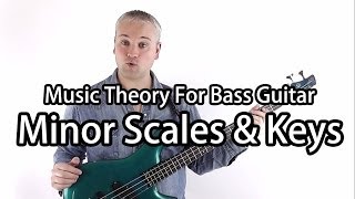 Minor Scales and Keys For Bass Guitar [upl. by Yenreit]